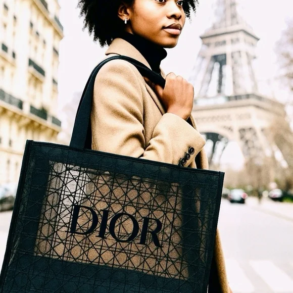 Dior Elegant Black Tote - Picture 1 of 3